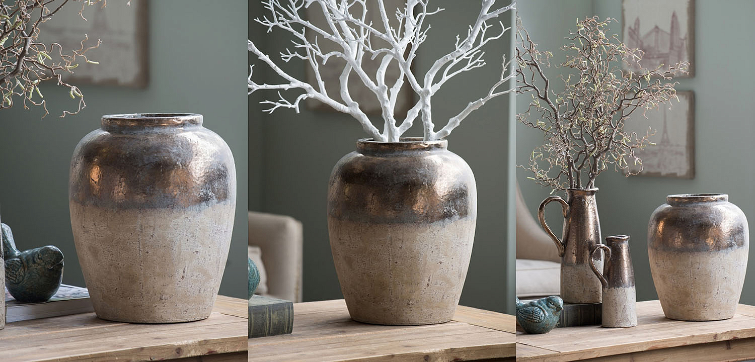 Ваза Vase Argenta metal 40 Ваза Vase Argenta metal 40 - Loft-Concept в Липецке