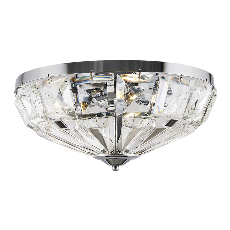Потолочный светильник Facet E14х4 Хром Прозрачный в Липецке | Loft Concept 