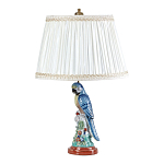 Настольная лампа с абажуром и основанием в виде попугая Parrot Table Lamp варинант исполнения - 1 | Loft Concept в Липецке