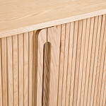 Длинный низкий буфет с 2-мя раздвижными дверцами Toinette Light Cupboard варинант исполнения - 12 | Loft Concept в Липецке