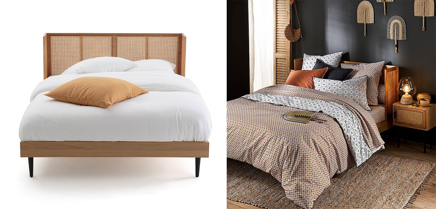 Кровать Nora Wicker Bed Кровать Nora Wicker Bed - Loft-Concept в Липецке