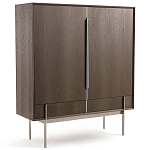 Шкаф из серого дуба Sawada Gray Oak Cabinet варинант исполнения - 2 | Loft Concept в Липецке