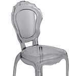 Прозрачный стул серый LOUIS GHOST CHAIR Grey варинант исполнения - 4 | Loft Concept в Липецке