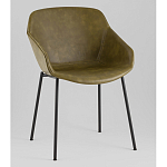 Стул Ashby экокожа зелёный варинант исполнения - 1 | Loft Concept в Липецке