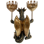 Подсвечник в виде дракона Dragon with Two Candlesticks варинант исполнения - 4 | Loft Concept в Липецке