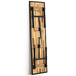 Скамья с сиденьем из массива акации Damon Industrial Wooden Bench варинант исполнения - 3 | Loft Concept в Липецке