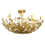 Потолочный светильник с абажуром оформленным в виде стаи бабочек Eternal Butterflies варинант исполнения - 2 | Loft Concept в Липецке