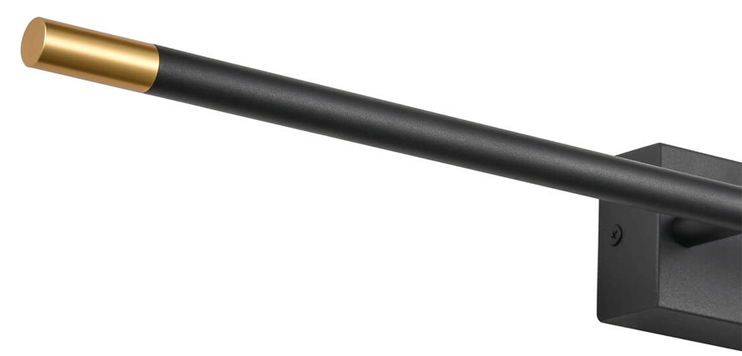 Бра Drawing Line Gold Black Rectangular Base Бра Drawing Line Gold Black Rectangular Base - Loft-Concept в Липецке