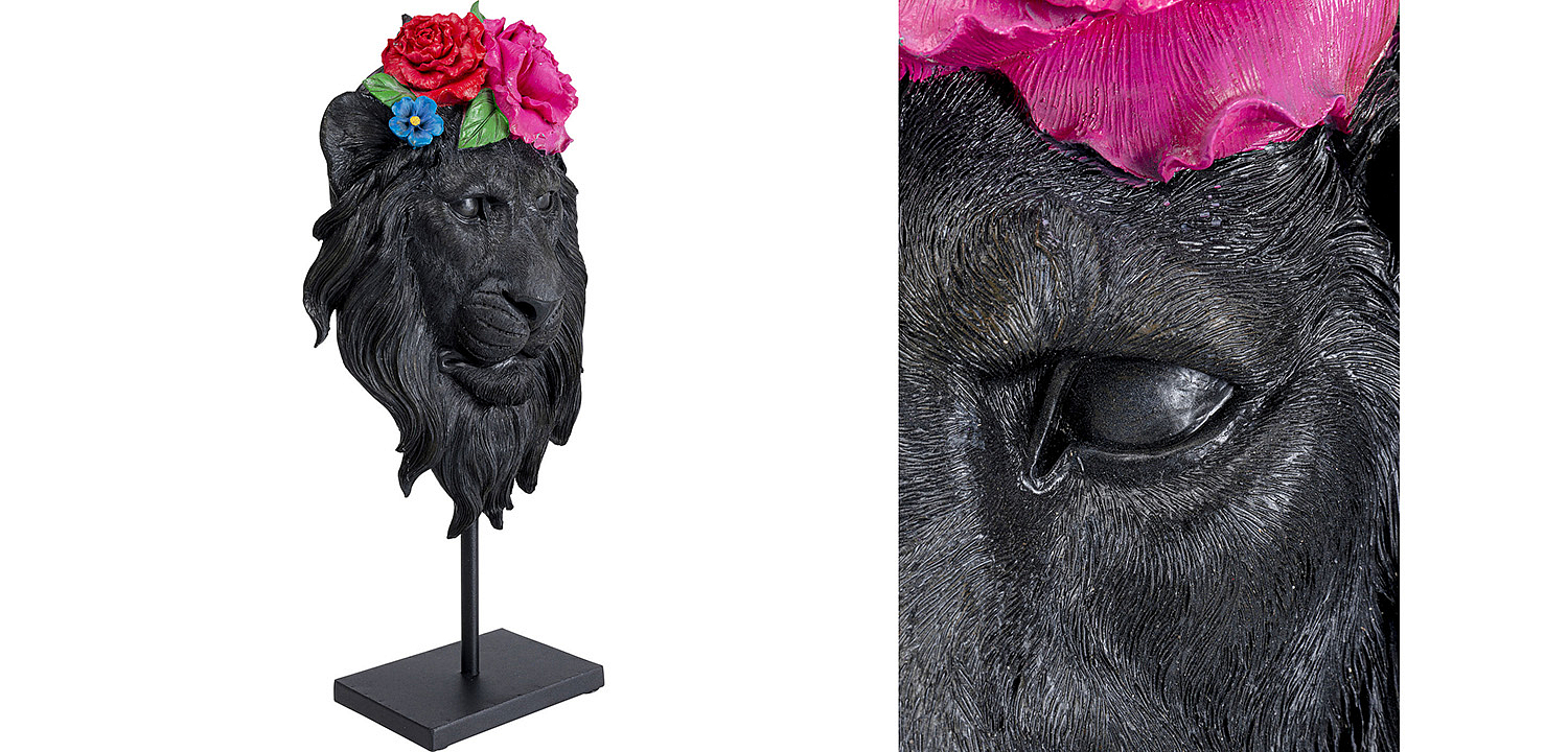 Статуэтка Lion and Flowers Статуэтка Lion and Flowers - Loft-Concept в Липецке