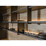 Кухонный гарнитур с раздвижными дверцами TIVALÌ 2.0 BY YABU PUSHELBERG Dada Engenereed Kitchen варинант исполнения - 5 | Loft Concept в Липецке