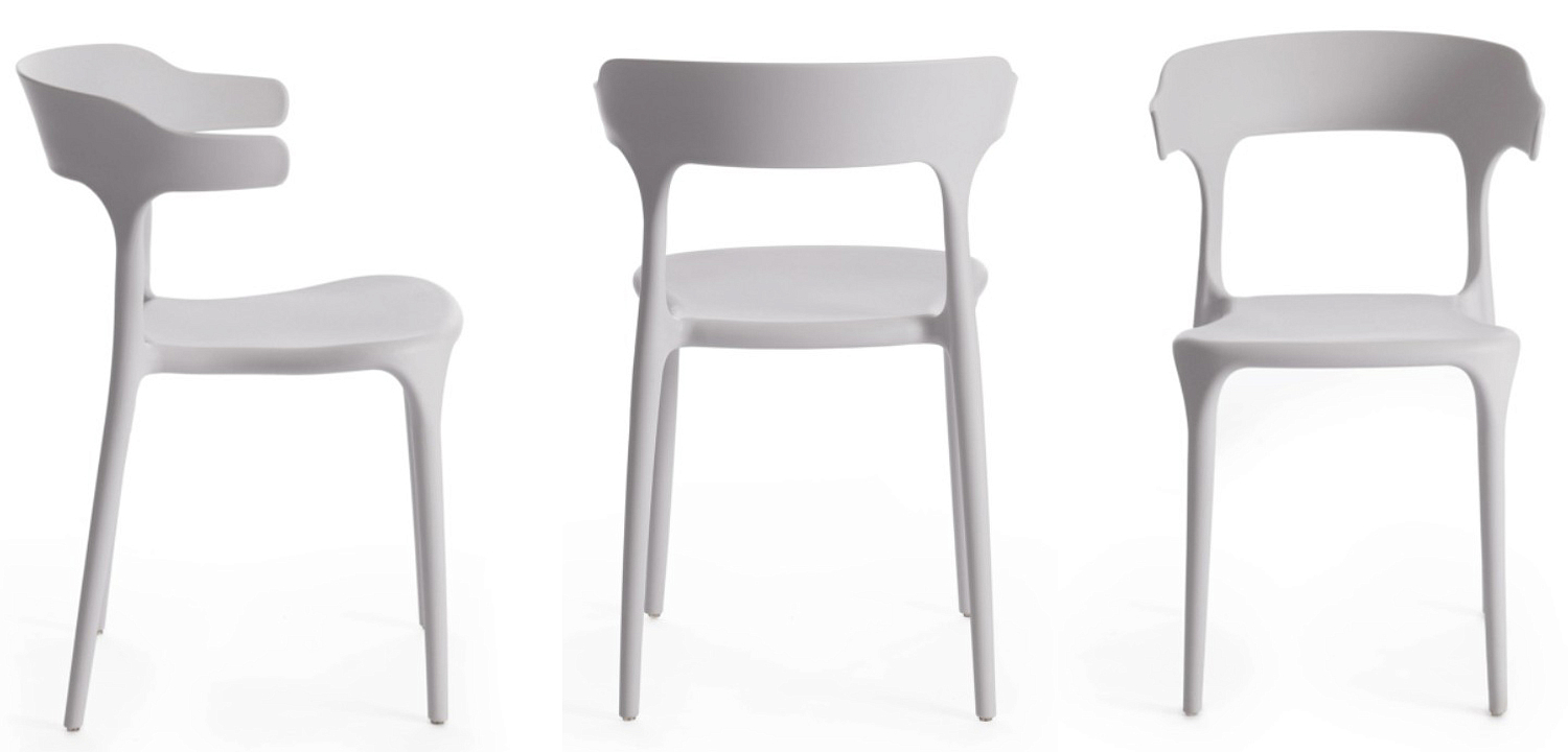 Стул Joris White Plastic Стул Joris White Plastic - Loft-Concept в Липецке