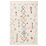 Ковер с графическим разноцветным узором Vinridio Bо  Multi варинант исполнения - 1 | Loft Concept в Липецке