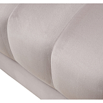 Диван двухместный велюровый бежевый Facilities Status варинант исполнения - 3 | Loft Concept в Липецке