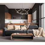 Люстра с подвесами в форме треугольников Niamh Barry варинант исполнения - 11 | Loft Concept в Липецке