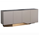 Комод со стеклянной столешницей и с выдвижными ящиками Minimalist Accent варинант исполнения - 1 | Loft Concept в Липецке