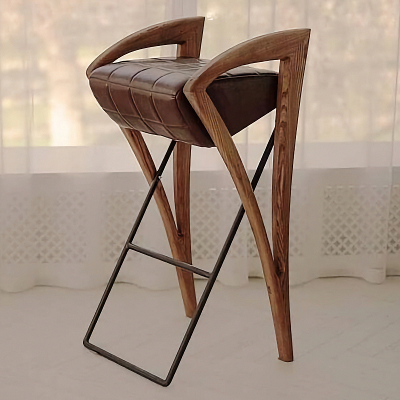 Стул Crutch Chair Коричневый Черный Стул Crutch Chair Коричневый Черный в Липецке | Loft Concept