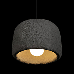Подвесной светильник с цилиндрическим фактурным абажуром Sergey Makhno варинант исполнения - 5 | Loft Concept в Липецке