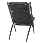 Кресло плетеное с мягкими подушками для сиденья и спины Hancock варинант исполнения - 6 | Loft Concept в Липецке