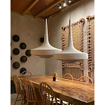 Подвесной вязаный бежевый светильник «Лампа Марракеша» варинант исполнения - 2 | Loft Concept в Липецке