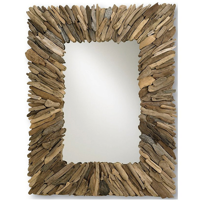 Зеркало Beachhead Mirror Бежево-серый Зеркало Beachhead Mirror Бежево-серый в Липецке | Loft Concept