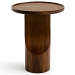 Приставной столик из массива дерева Walnut варинант исполнения - 3 | Loft Concept в Липецке