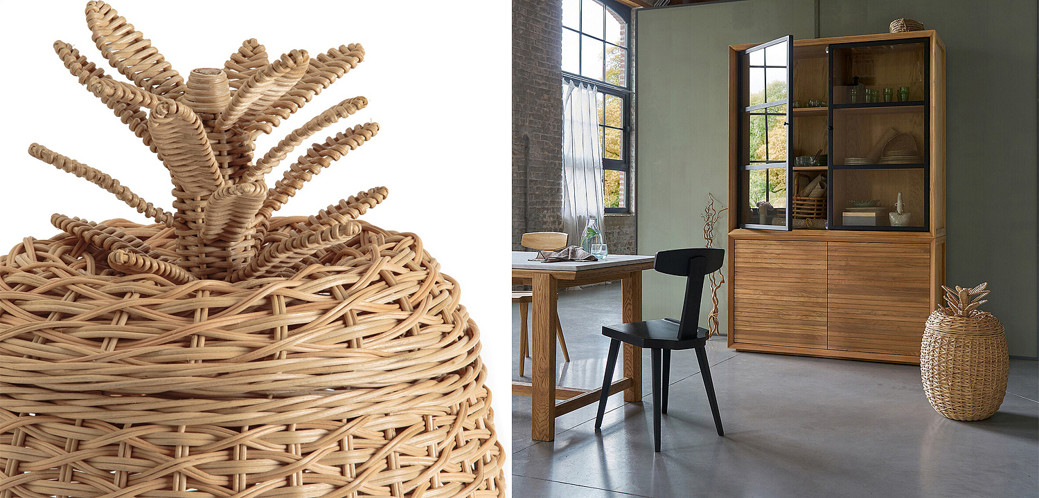 Корзина Wicker Exotic Basket Корзина Wicker Exotic Basket - Loft-Concept в Липецке