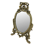 Зеркало настольное в бронзовой раме Majestic Bronze Mirrors  варинант исполнения - 1 | Loft Concept в Липецке