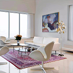 Торшер в виде белых и золотых цветов каллы Refined Taste of Light варинант исполнения - 1 | Loft Concept в Липецке