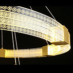 Люстра подвесная светодиодная Apolon Gold варинант исполнения - 4 | Loft Concept в Липецке