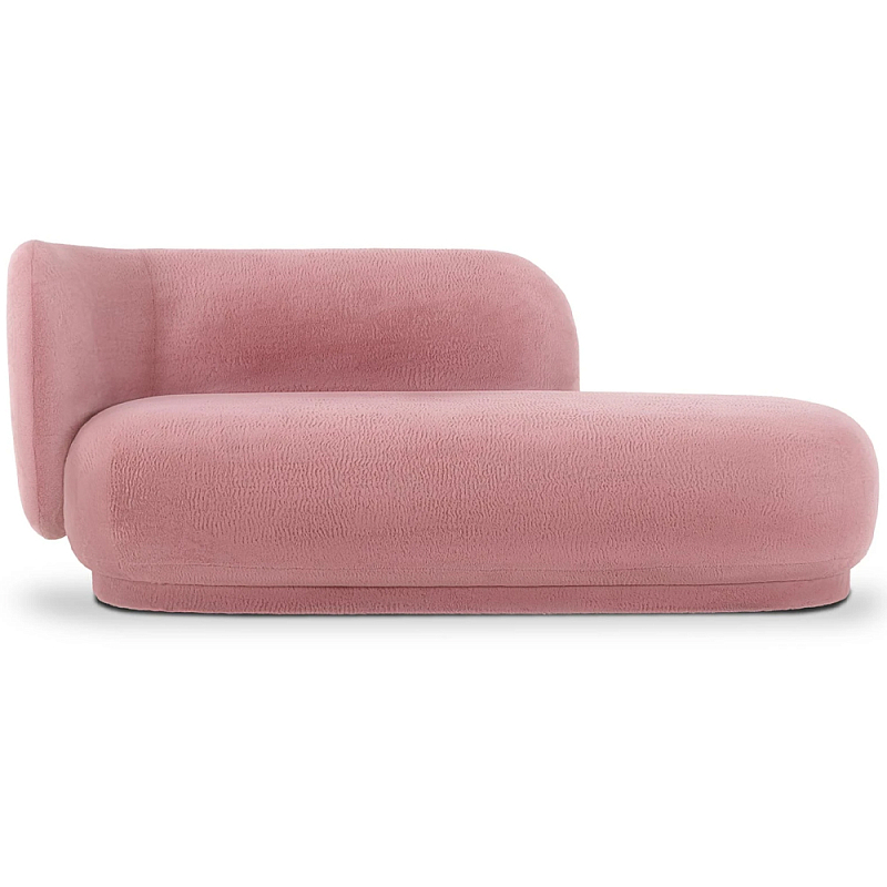 Кушетка левая сторона Ambrose Soft Couch Розовый Молочный Оранжевый Желтый Серый Бирюзовый Бордовый Коричневый Белый в Липецке | Loft Concept 