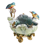 Чаша в виде листка лотоса с птицами Eden Garden варинант исполнения - 6 | Loft Concept в Липецке