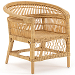 Кресло из ротанга Amadis Rattan Armchair варинант исполнения - 1 | Loft Concept в Липецке