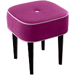 Квадратный мягкий пуф на черных ножках Winton Pouf Square варинант исполнения - 17 | Loft Concept в Липецке