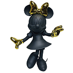 Статуэтка Минни Маус черного и золотого цвета Minnie Mouse Black&Gold Figurine  варинант исполнения - 1 | Loft Concept в Липецке