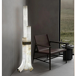 Торшер геометрический с тремя мраморными плафонами Marble Tripod варинант исполнения - 6 | Loft Concept в Липецке