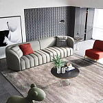 Дизайнерский журнальный стол на прозрачном основании Nofon варинант исполнения - 2 | Loft Concept в Липецке