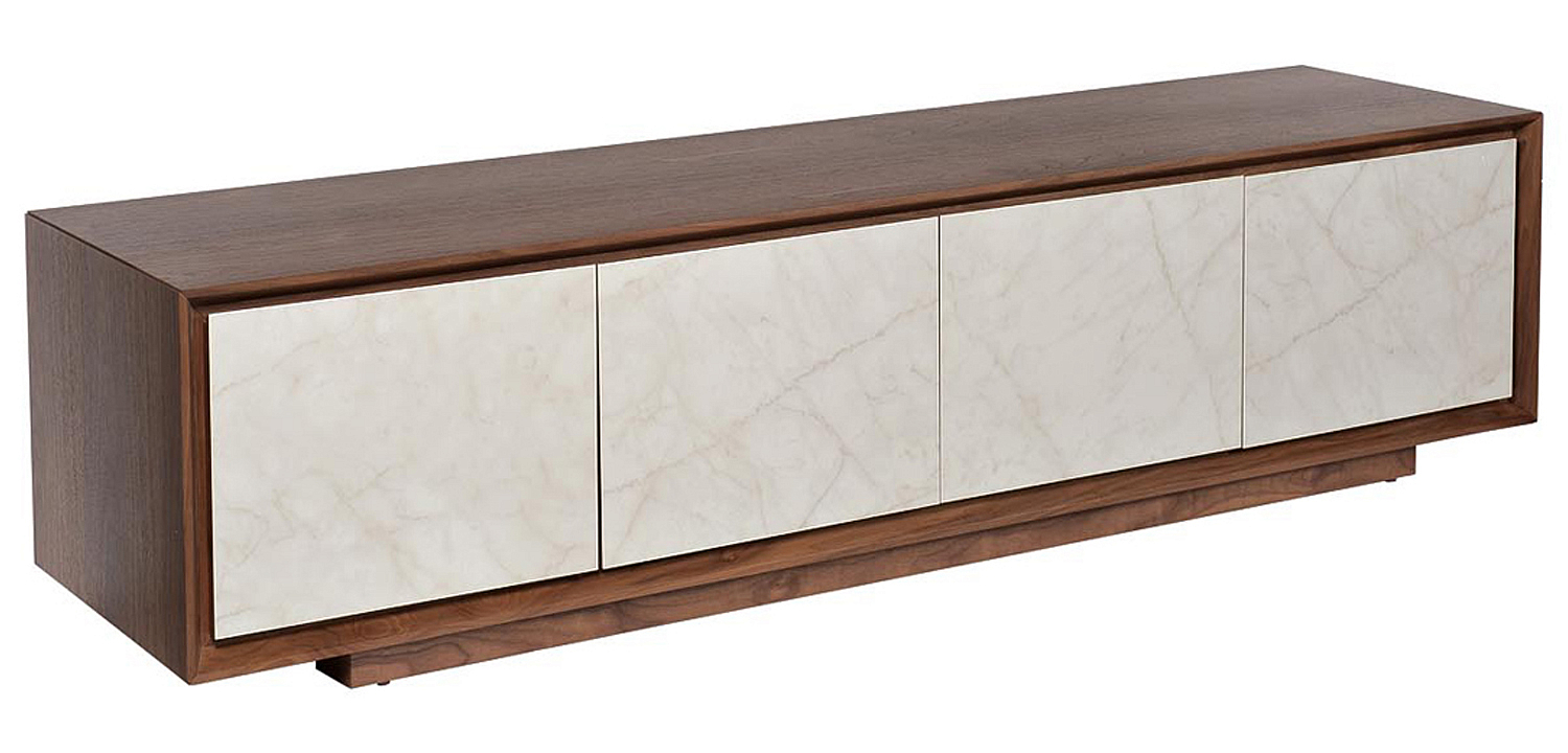 TV-тумба с керамическим фасадом Chavez TV Stand TV-тумба с керамическим фасадом Chavez TV Stand - Loft-Concept в Липецке