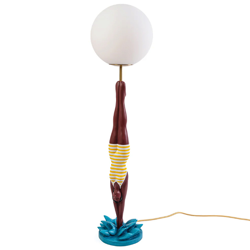Настольная лампа Seletti Diver Red Мульти Настольная лампа Seletti Diver Red Мульти в Липецке | Loft Concept