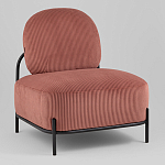 Кресло Стоун велюр рельефный коралловый варинант исполнения - 1 | Loft Concept в Липецке