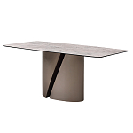 Стол обеденный керамический серый Servorios варинант исполнения - 2 | Loft Concept в Липецке