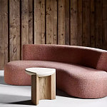 Дизайнерский журнальный стол полукруглой формы Pokun варинант исполнения - 4 | Loft Concept в Липецке