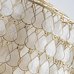 Люстра многоярусная с декором из натуральной морской ракушки Iridescent Light варинант исполнения - 9 | Loft Concept в Липецке