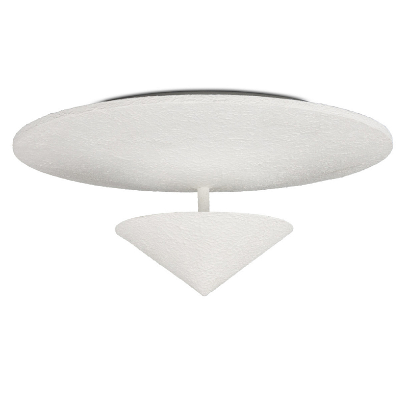 Потолочный светильник светодиодный белый геометрической формы White Geometric Lamps Белый Потолочный светильник светодиодный белый геометрической формы White Geometric Lamps Белый в Липецке | Loft Concept