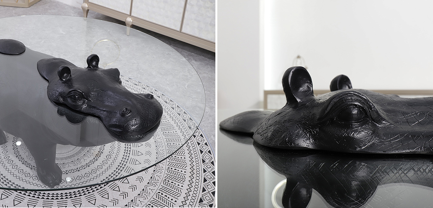 Кофейный Стол Бегемот Hippo Stands Coffee Table Кофейный Стол Бегемот Hippo Stands Coffee Table - Loft-Concept в Липецке