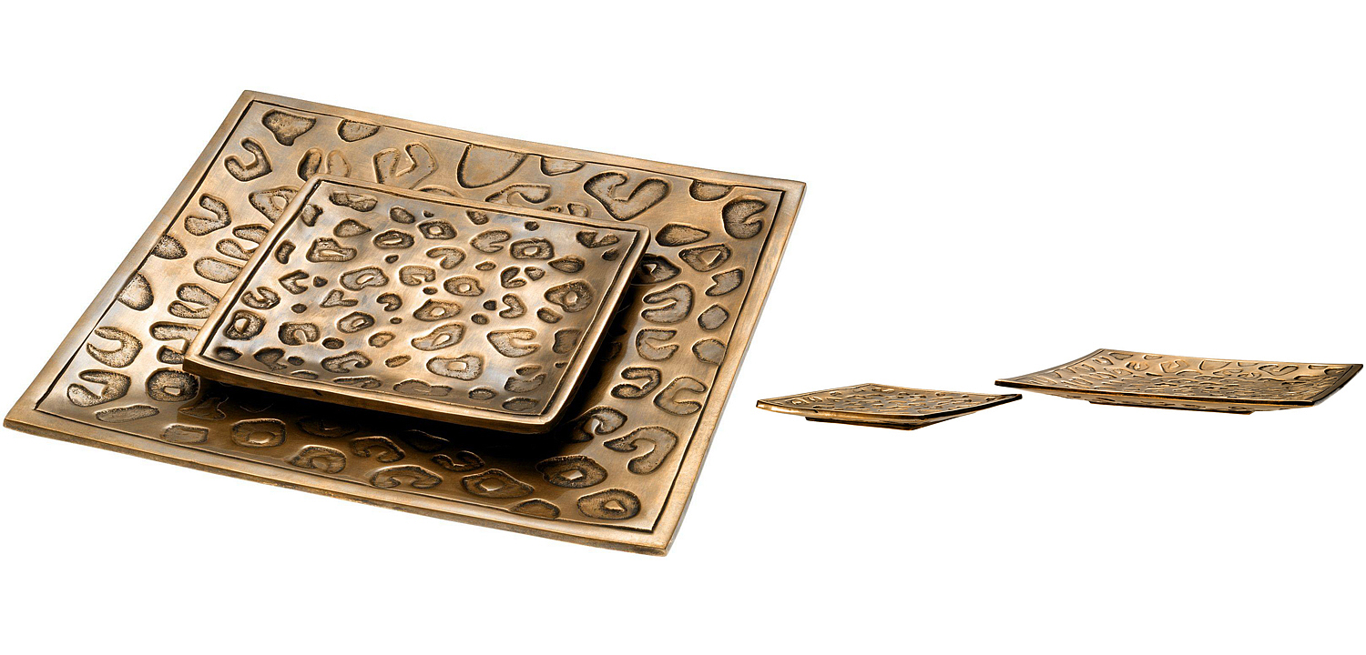 Комплект подносов Eichholtz Tray Jaguar set of 2 Комплект подносов Eichholtz Tray Jaguar set of 2 - Loft-Concept в Липецке