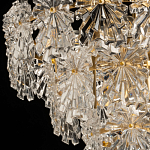 Люстра многоярусная с объемными прозрачными цветами Hanging Flowers варинант исполнения - 8 | Loft Concept в Липецке