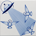 Плитка с узором НЛО варинант исполнения - 2 | Loft Concept в Липецке