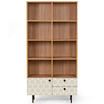 Широкий стеллаж с принтом Elise Rack варинант исполнения - 11 | Loft Concept в Липецке