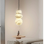 Подвесной светильник с фигурными плафонами Stone Triad варинант исполнения - 6 | Loft Concept в Липецке