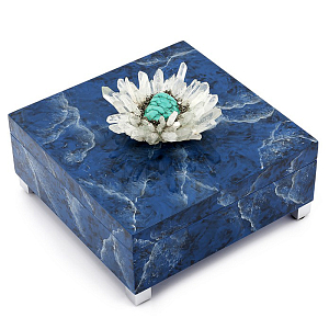 Шкатулка BOX KRIZIA BLUE SQ